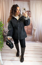 Charger l'image dans la galerie, Manteaux imperméable noir JOSÉPHINE (38 au 52)