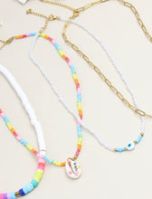 Charger l&#39;image dans la galerie, Collier perle en lot de 4 pcs modèles assortis en acier inoxydable ☀️