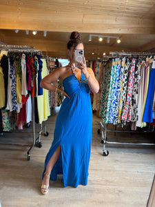 Robe bleu perles ARTÉMIS ( 36 au 40)