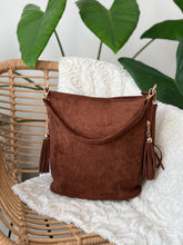 Charger l&#39;image dans la galerie, Sac effet daim Camel CATIA