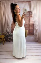 Charger l'image dans la galerie, Robe bretelles blanche Lylia (36 au 48)