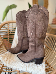 Botte santiag choco carmen