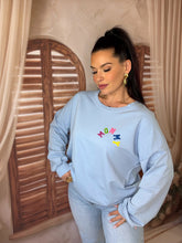 Charger l'image dans la galerie, Sweat bleu clair MOMMY (36 au 48)