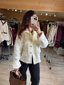 Veste blanche/écru Ariana ( 36 au 44)