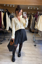 Charger l&#39;image dans la galerie, Jupe patineuse noir CÉLINE (36 au 42)