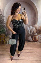 Charger l&#39;image dans la galerie, Body en sequin argenté SCARLETT (34 au 40)