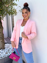 Charger l'image dans la galerie, Blazer rose dragée TILIA ( taille 36 au 50 ) ⭐️