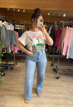 Charger l'image dans la galerie, T-shirt Matcha blanc YANISSA (34 au 42)