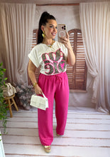 Charger l'image dans la galerie, Pantalon fuchsia PANAMA (34 au 48)