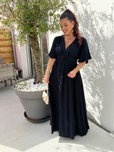 Charger l'image dans la galerie, Robe noir PALOMA ( 40 au 48 ) New