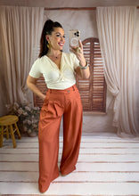 Charger l'image dans la galerie, Pantalon terracota SORAYA (36 au 42)