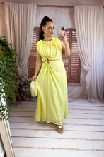Charger l'image dans la galerie, Ensemble top + jupe jaune MANON (36 au 42)