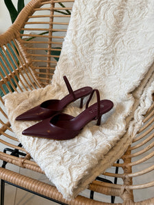 Escarpin bordeaux FILIA