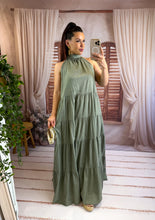 Charger l'image dans la galerie, Robe longue kaki MOLLY ( 36 au 44 )