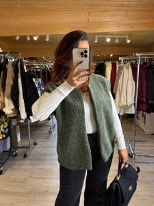 Gilet sans manches kaki YOU (34 au 46)