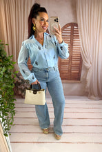 Charger l'image dans la galerie, Jeans large bleu clair VALENCE (36 au 44)