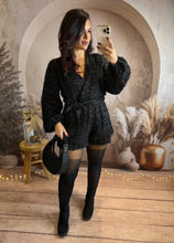 Charger l&#39;image dans la galerie, Combishort noir CARMELA (34 au 40)⭐️