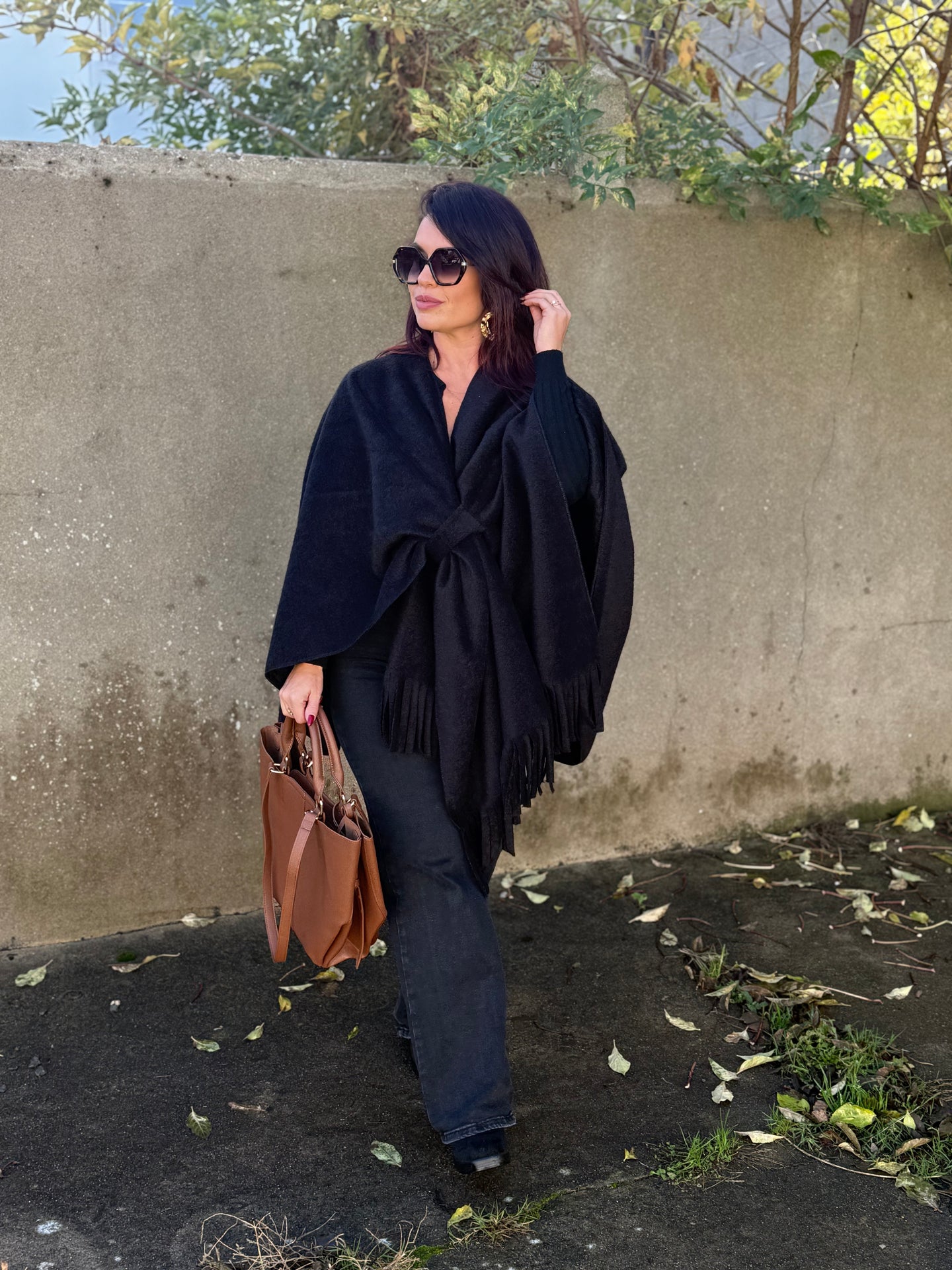 Cape noir ORANE (38 au 52)