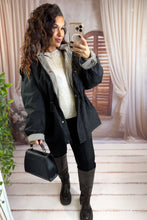 Charger l'image dans la galerie, Manteaux imperméable noir JOSÉPHINE (38 au 52)
