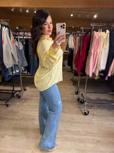 Charger l'image dans la galerie, Chemise jaune coeur or STELLA (36 au 48)
