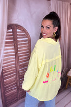 Charger l'image dans la galerie, Chemise gaz de coton iconic jaune OCÉANE (36 au 48) New