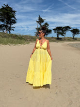 Charger l'image dans la galerie, Robe longue jaune soleil DITA  ( 34 au 44)
