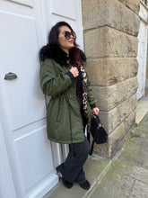 Charger l&#39;image dans la galerie, Manteau kaki MELISSA (36 au 46)