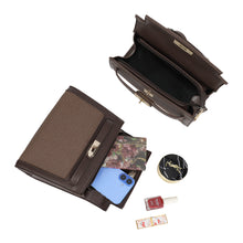 Charger l&#39;image dans la galerie, Sac chocolat ALYA