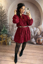 Charger l'image dans la galerie, Robe bordeaux coupe loose MULAN (34 au 42)