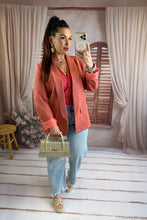 Charger l'image dans la galerie, Veste blazer terracota TILIA (34 au 52)