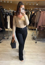 Charger l&#39;image dans la galerie, Jean noir bootcut LALIE (38 au 48)