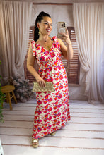 Charger l'image dans la galerie, Robe fleuri fuchsia LISA (34 au 48)