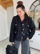 Charger l&#39;image dans la galerie, Veste noir Ariana ( 36 au 46)