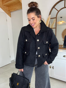 Veste noir Ariana ( 36 au 46)