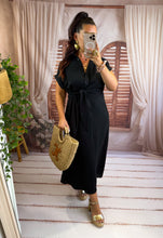 Charger l'image dans la galerie, Robe noeud noir MELBA (34 au 48)