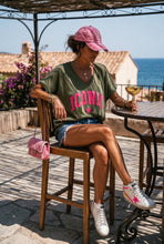 Charger l'image dans la galerie, TEE shirt kaki iconic fuchsia LILO ( 36 au 44)