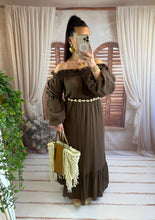 Charger l'image dans la galerie, Ensemble chocolat top + jupe AUSTRALIA (36 au 42)