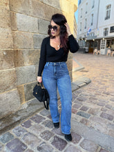 Charger l&#39;image dans la galerie, Jean large bleu YOUNA (34 au 42)