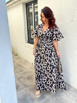 Robe LEANA grise ( 36 au 48 )