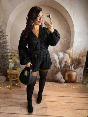 Combishort noir CARMELA (34 au 40)⭐️