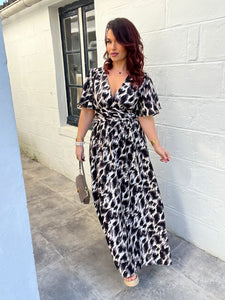 Robe LEANA grise ( 36 au 48 )