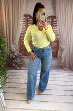 Charger l'image dans la galerie, Jeans large boutons croisés MAUREEN (38 au 48)