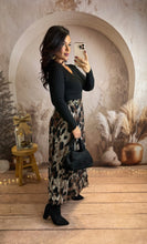 Charger l&#39;image dans la galerie, Jupe longue plissée léopard marron GABY (36 au petit 46) ⭐️