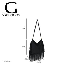 Charger l&#39;image dans la galerie, Grand sac bandoulière à lanières LINO