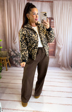 Charger l'image dans la galerie, Veste polaire léopard LAURA (34 au 48)
