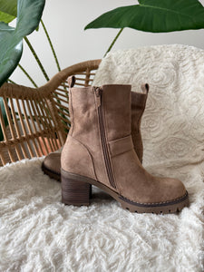 Bottine taupe clair Anita