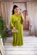 Charger l'image dans la galerie, Robe longue Spain vert olive ( 38 au 48)
