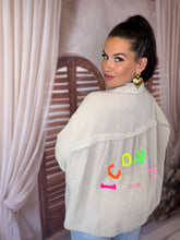 Charger l'image dans la galerie, Chemise gaz de coton iconic beige OCÉANE (36 au 48) New