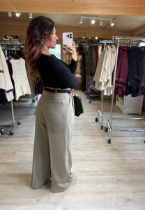Pantalon costume taupe AUREL (36 au 40)