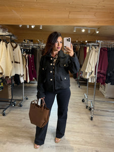 Veste noir Ariana ( 36 au 46)